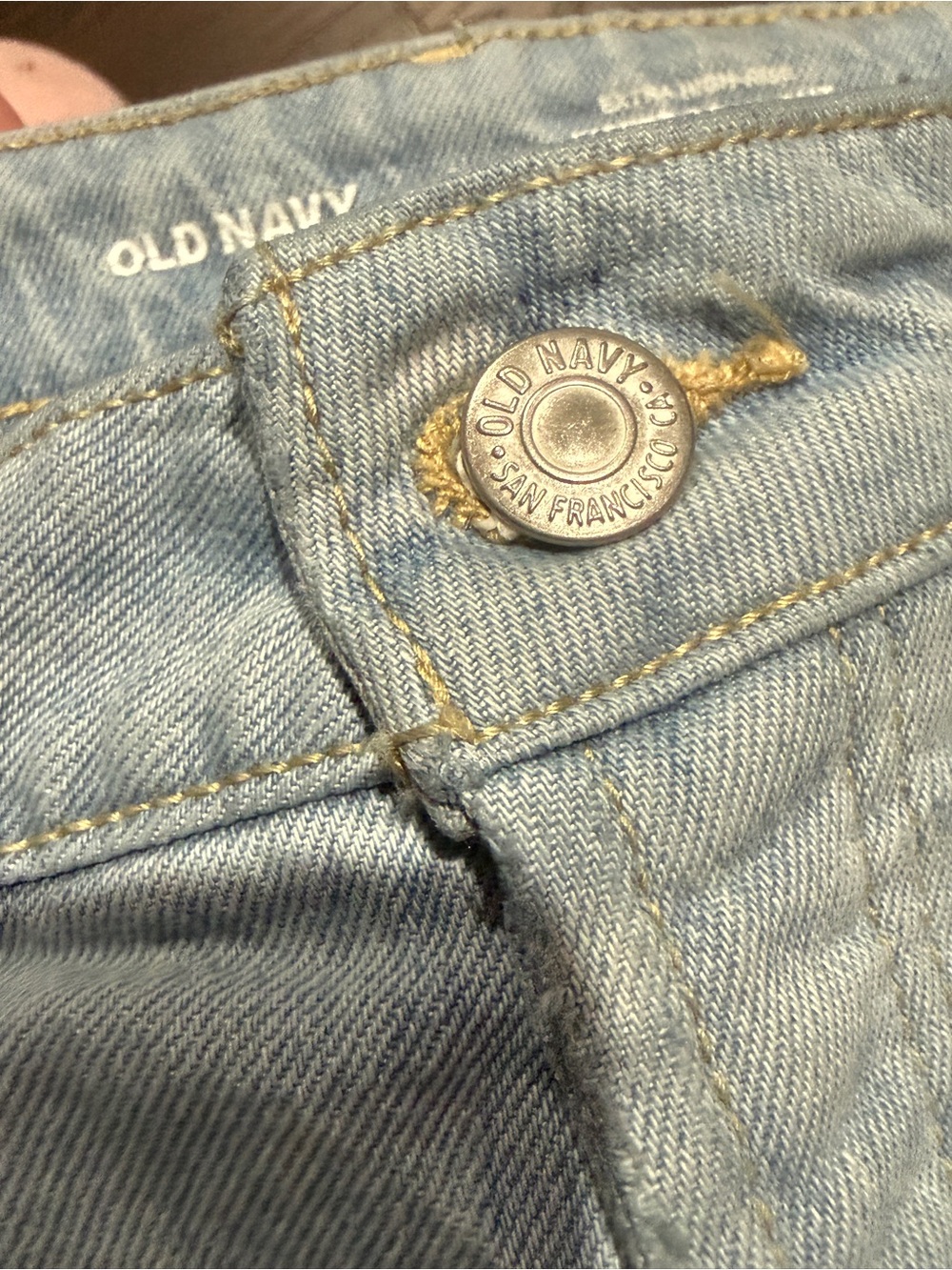 Old Navy Light Blue Women’s Bootcut Jeans - Faded Denim - Picture 3 of 6
